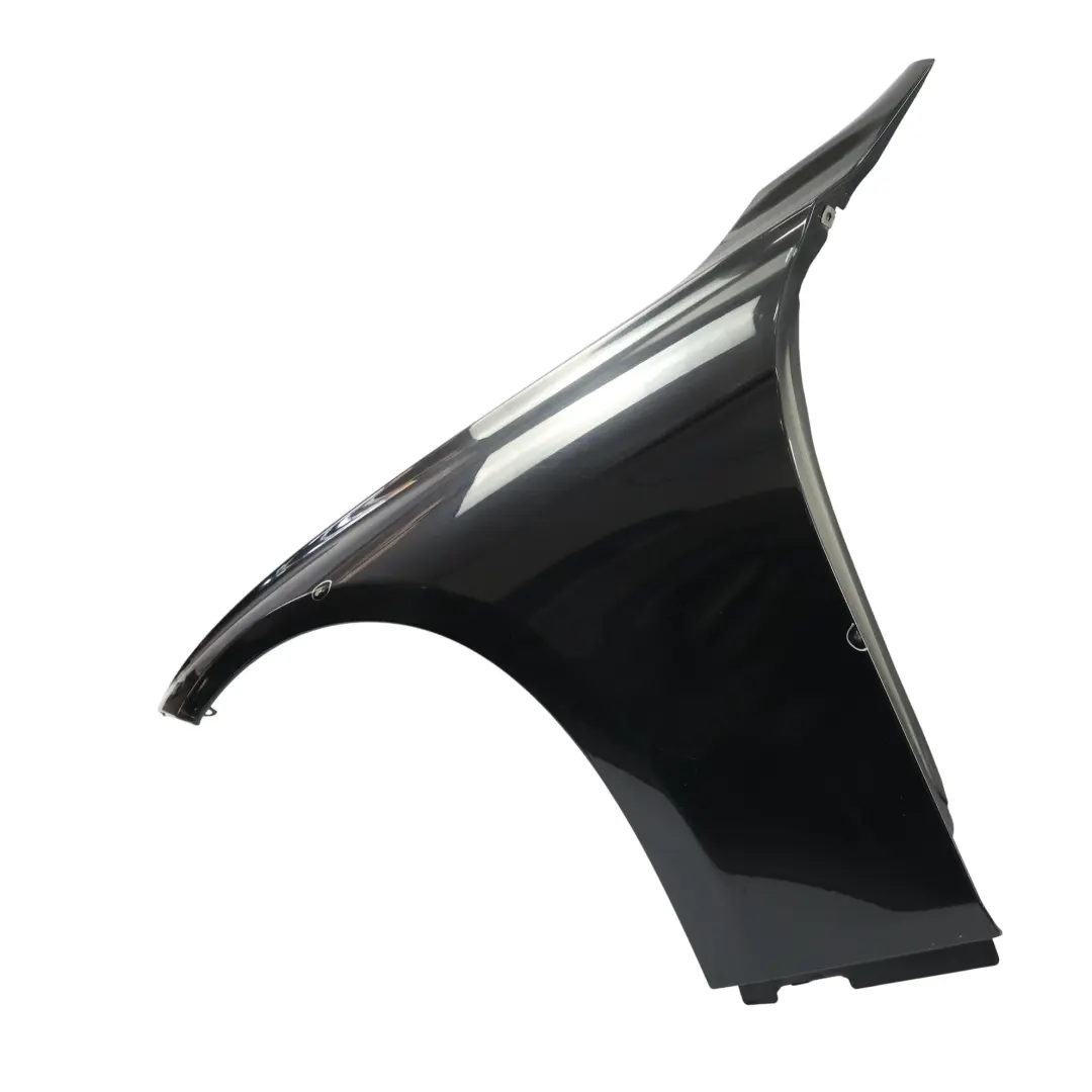BMW F30 Parafango laterale F31 anteriore sinistro Nero Zaffiro - 475 - SKU 7438439-BS4 - Numero di parte 7438439