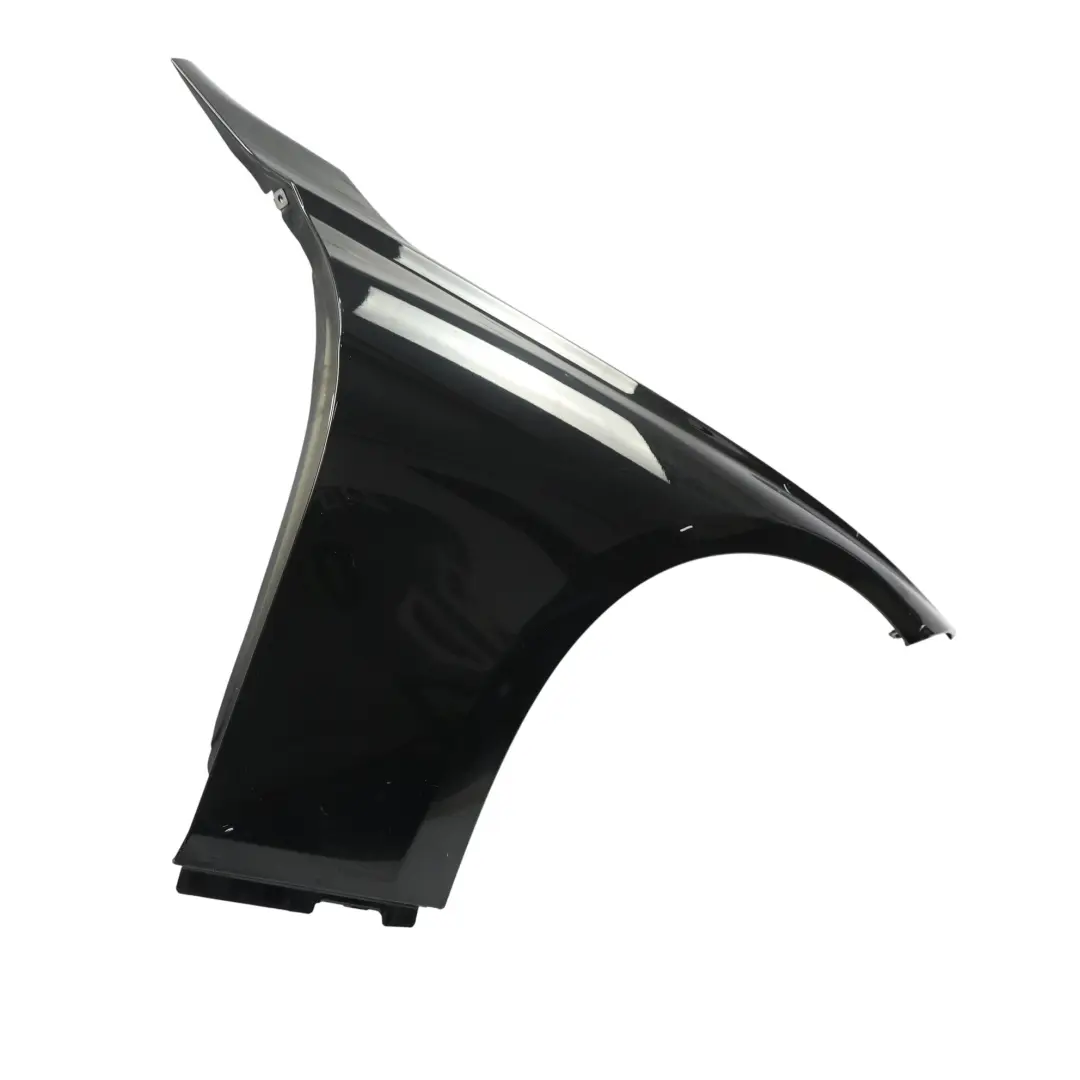 Side Panel Wing Fender Front Right O/S Black Sapphire Metallic 475 to BMW F30 F31 with Part number 7438440 BMW F30 F31 Side Panel Wing Fender Front Right O/S Black Sapphire Metallic 475 - SKU 7438440-BS1 - Part number 7438440