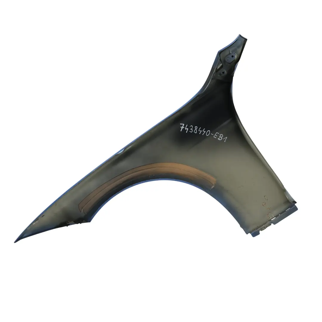 BMW F30 F31 Panel Lateral Guardabarros Delantero Derecho Estoril Blue - B45 - SKU 7438440-EB1 - Número de pieza 7438440