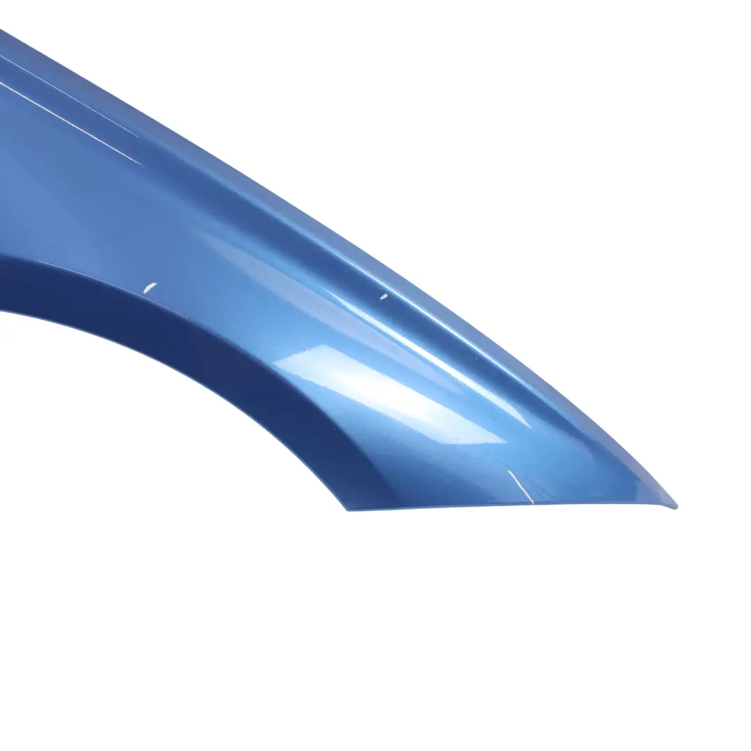BMW F30 F31 Błotnik Prawy Przedni Estorilblau Niebieski Metalik - B45 - SKU 7438440-EB1 - Numer Części 7438440