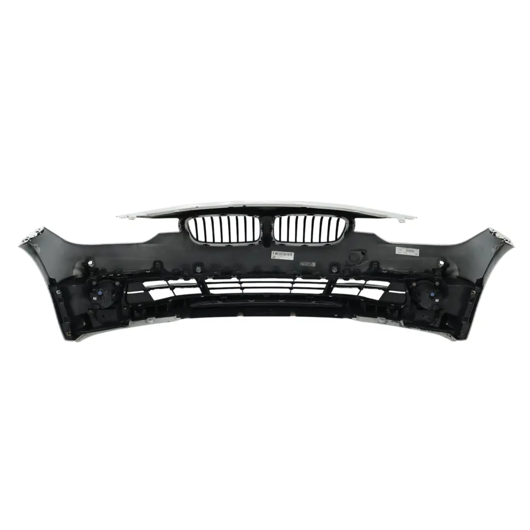 Front Bumper Cover Sport Line Glacier Silber Metallic - A83 to BMW F30 F31 LCI with Part number 7445135 BMW F30 F31 LCI Front Bumper Cover Sport Line Glacier Silber Metallic - A83 - SKU 7445135-GSB - Part number 7445135