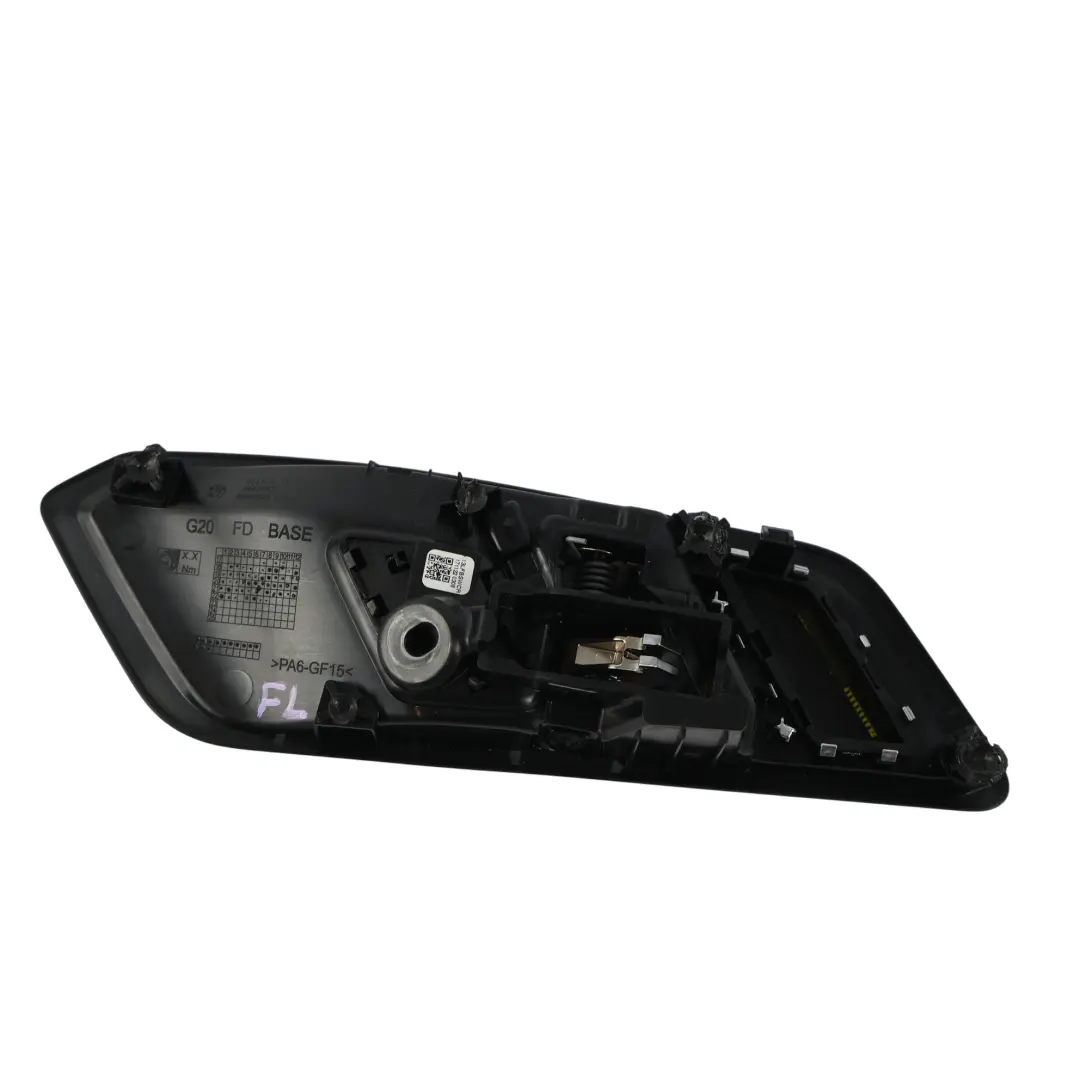 Inner Interior Door Handle Panel Front Passenger's Side to BMW G20 G21 G80 with Part number 7447247 BMW G20 G21 G80 Inner Interior Door Handle Panel Front Passenger's Side - SKU RHD-7447247 - Part number 7447247