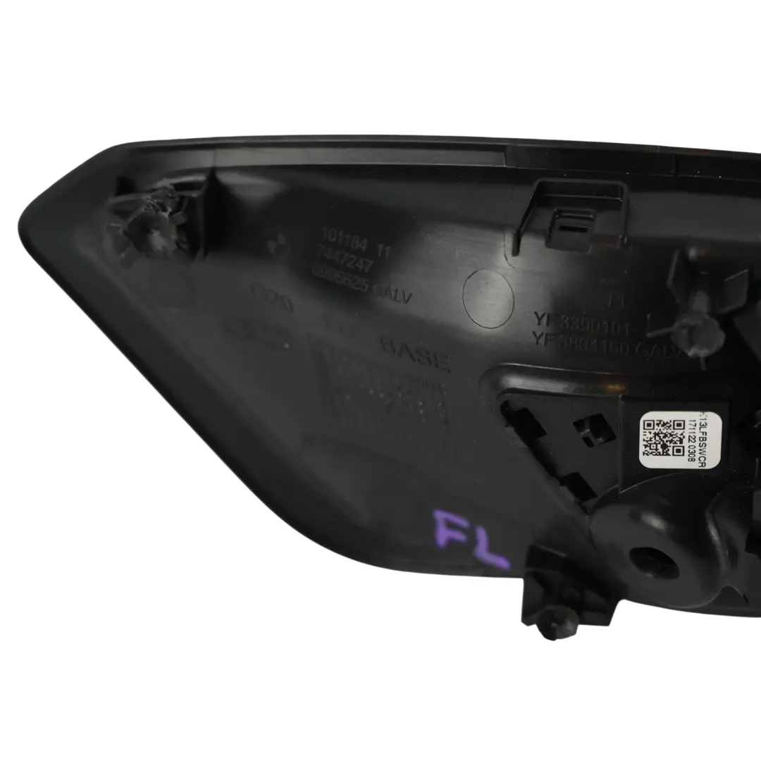 Inner Interior Door Handle Panel Front Passenger's Side to BMW G20 G21 G80 with Part number 7447247 BMW G20 G21 G80 Inner Interior Door Handle Panel Front Passenger's Side - SKU RHD-7447247 - Part number 7447247