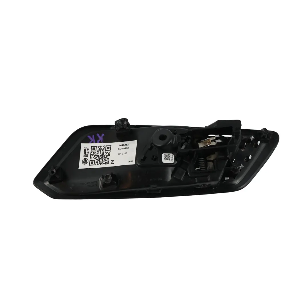 BMW G20 G21 G80 Inner Interior Door Handle Panel Rear Right O/S Side - SKU 7447252 - Part number 7447252