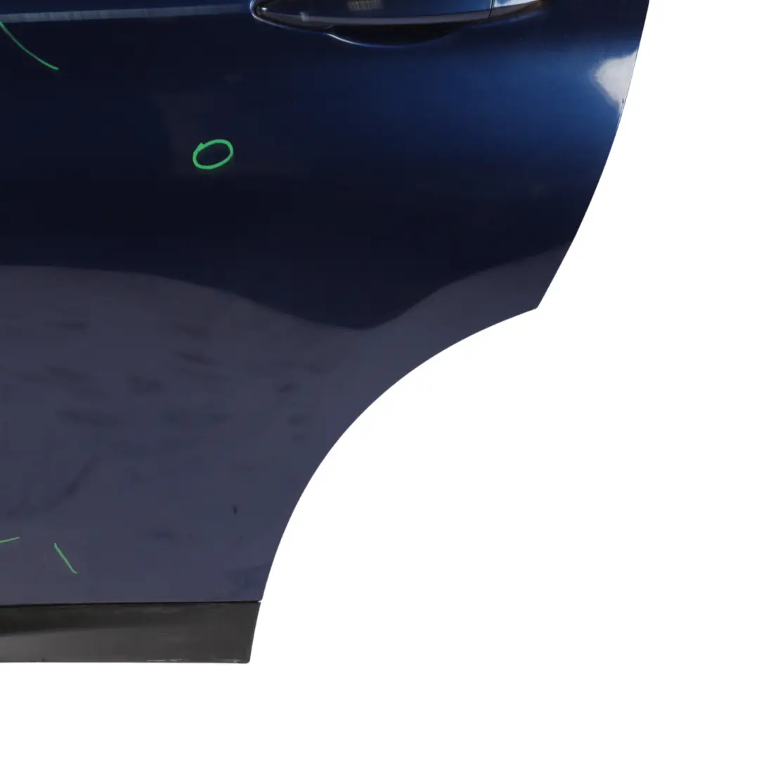 Door Rear Left N/S Mediterranean Blue Metallic - C10 to BMW X1 F48 with Part number 7461351 BMW X1 F48 Door Rear Left N/S Mediterranean Blue Metallic - C10 - SKU 7461351-MED - Part number 7461351