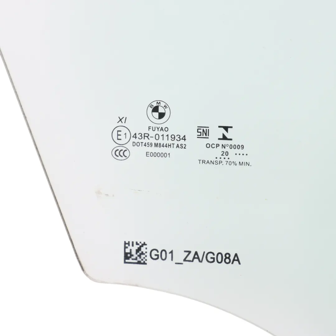 BMW X3 G01 Front Door Window Glass Glazing AS2 Right O/S - SKU 7464062 - Part number 7464062