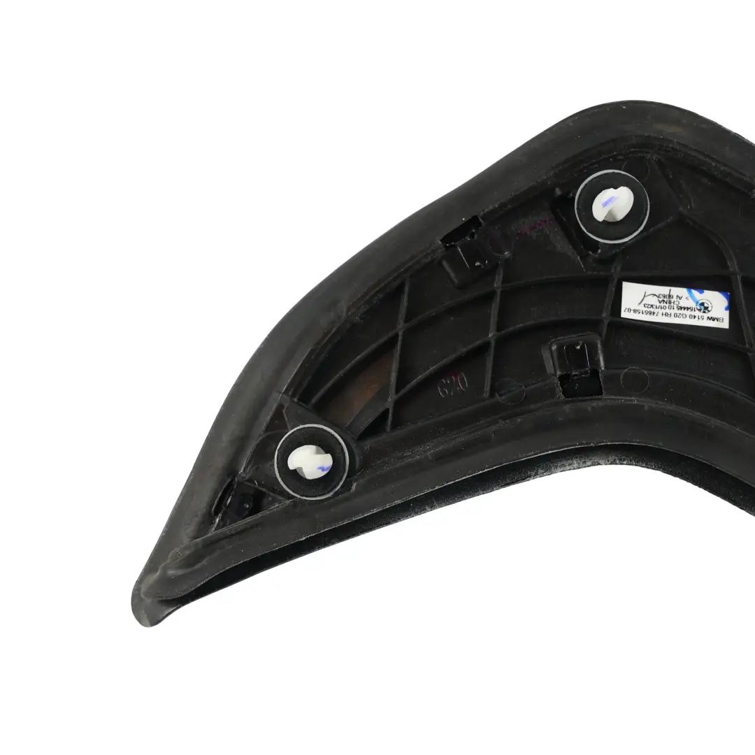 Moldura Columna C Interior Negra Trasera Derecha para BMW G20 G80 con número de pieza 7465158 BMW G20 G80 Moldura Columna C Interior Negra Trasera Derecha - SKU 7465158-1 - Número de pieza 7465158