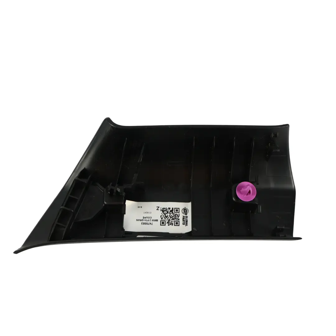 F74 Gran Coupé Cache De Montant C Arrière Gauche Noir pour BMW F44 à propos du numéro de pièce 7475553 BMW F44 F74 Gran Coupé Cache De Montant C Arrière Gauche Noir - SKU 7475553 - Numéro de pièce 7475553