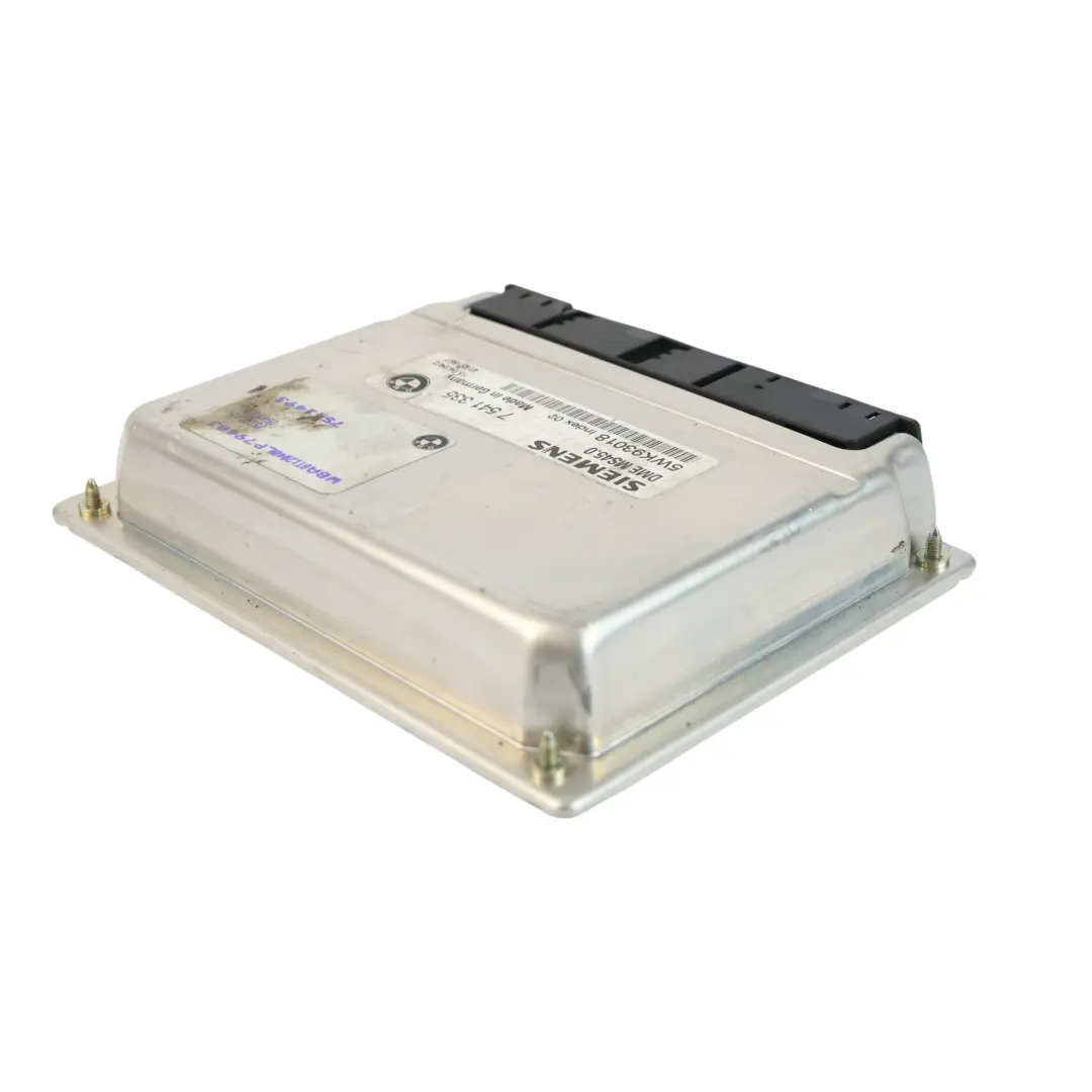 M54 170CH Module Commande Moteur ECU DME Manuel pour BMW Z4 E85 2.2I à propos du numéro de pièce 7541335 BMW Z4 E85 2.2I M54 170CH Module Commande Moteur ECU DME Manuel - SKU 7541335-9 - Numéro de pièce 7541335