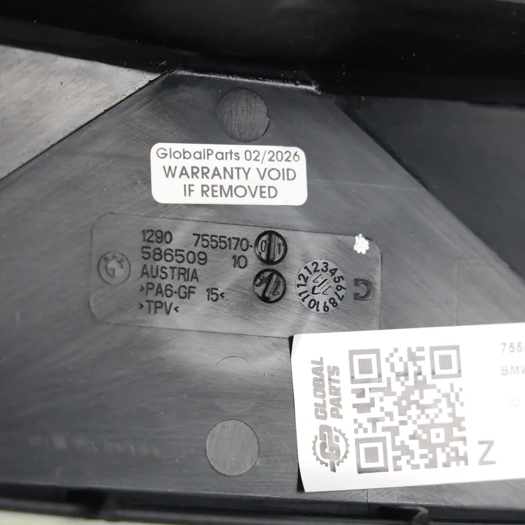 BMW F01 F02 F03 Rolls-Royce Ghost RR4 N74 Steuer Geräte Abdeck Kappe - SKU 7555170 - Teilenummer 7555170