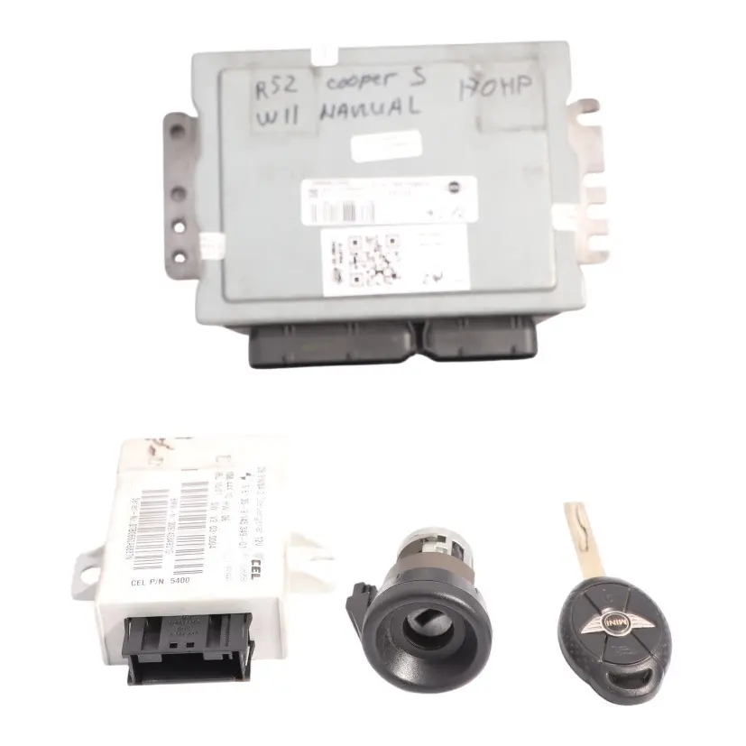 170HP Sterownik Silnika Zestaw DME Manual do Mini Cooper S R52 R53 W11 o numerze 7557395 Mini Cooper S R52 R53 W11 170HP Sterownik Silnika Zestaw DME Manual - SKU 7557395-21 - Numer Części 7557395