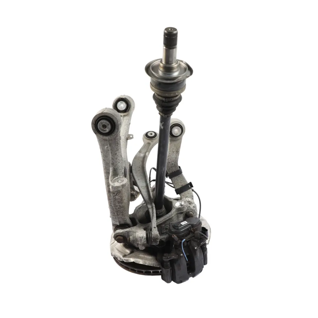Suspension Leg Axle Brake Wheel Carrier Rear Right O/S 640d N57Z to BMW F06 F12 with Part number 7566074 BMW F06 F12 Suspension Leg Axle Brake Wheel Carrier Rear Right O/S 640d N57Z - SKU 6852894-1 - Part number 7566074