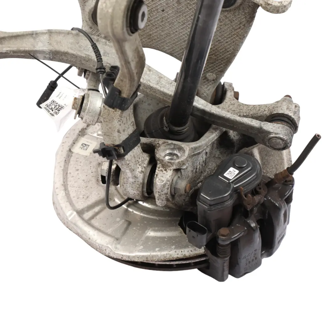 Suspension Leg Axle Brake Wheel Carrier Rear Left N/S 640d Diesel N57Z to BMW F12 with Part number 7566075 BMW F12 Suspension Leg Axle Brake Wheel Carrier Rear Left N/S 640d Diesel N57Z - SKU 6852893-1 - Part number 7566075