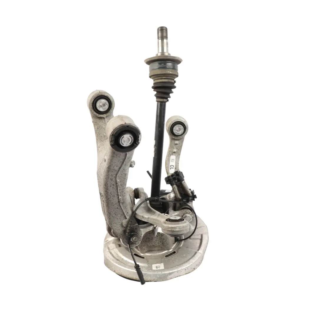 Suspension Leg Axle Brake Wheel Carrier Rear Left N/S 640d Diesel N57Z to BMW F12 with Part number 7566075 BMW F12 Suspension Leg Axle Brake Wheel Carrier Rear Left N/S 640d Diesel N57Z - SKU 6852893-1 - Part number 7566075