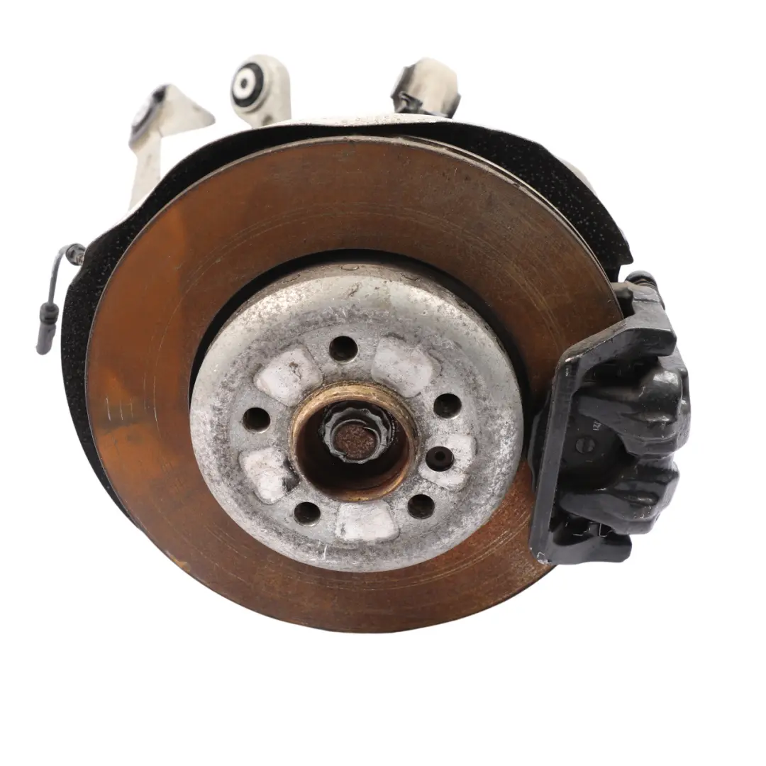 Suspension Leg Axle Brake Wheel Carrier Rear Left N/S 640d Diesel N57Z to BMW F12 with Part number 7566075 BMW F12 Suspension Leg Axle Brake Wheel Carrier Rear Left N/S 640d Diesel N57Z - SKU 6852893-1 - Part number 7566075