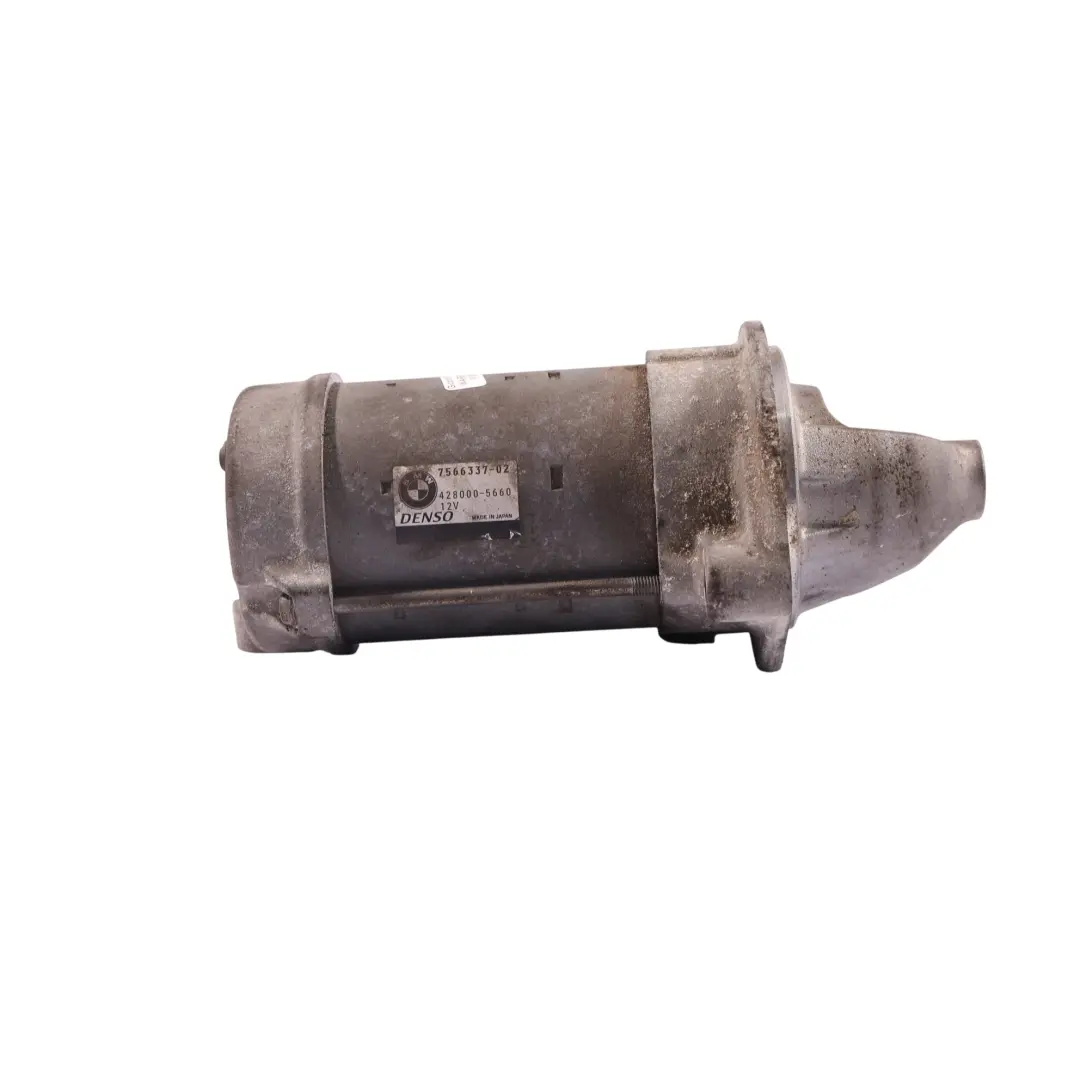 Starter Motor 12V Denso N74 Petrol Engine to BMW F01 F02 Engine with Part number 7566337 BMW F01 F02 Engine Starter Motor 12V Denso N74 Petrol Engine - SKU 7566337 - Part number 7566337