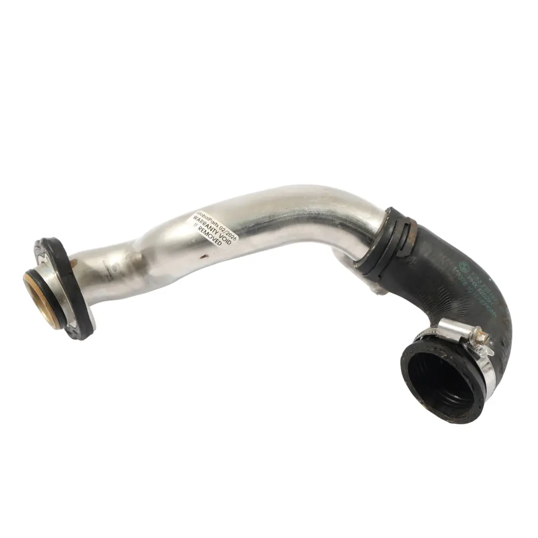 Coolant Line Water Pump Engine Coolant Feed Hose N52 N53 to BMW F10 F11 with Part number 7581873 BMW F10 F11 Coolant Line Water Pump Engine Coolant Feed Hose N52 N53 - SKU 7581873-1 - Part number 7581873