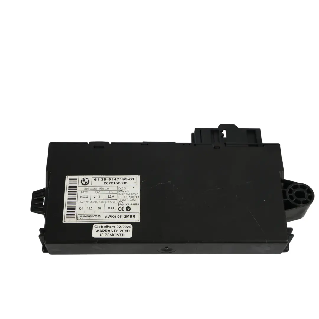 BMW E82 E90 E91 E92 N54 306HP Control Motor ECU Kit DME Automático - SKU 7583332-4 - Número de pieza 7583332