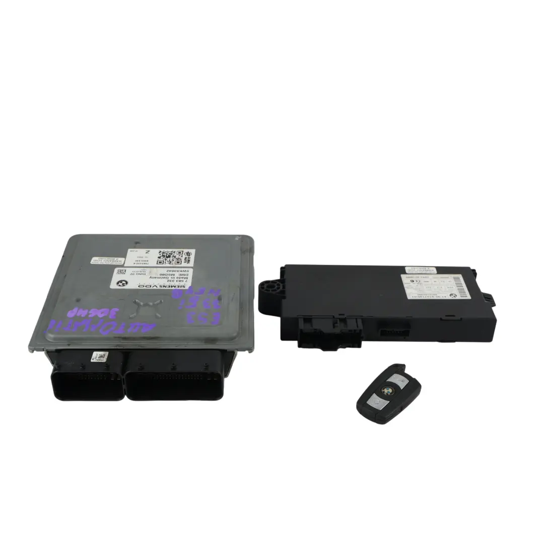 N54 306HP Engine Control Unit ECU Kit DME Automatic to BMW E82 E90 E91 E92 with Part number 7583332 BMW E82 E90 E91 E92 N54 306HP Engine Control Unit ECU Kit DME Automatic - SKU 7583332-4 - Part number 7583332