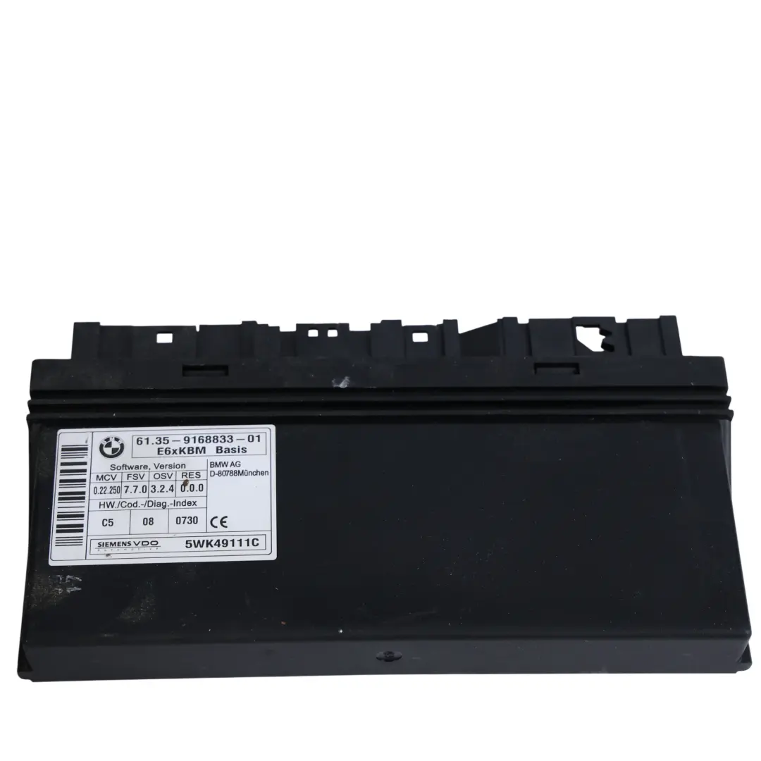 BMW E60 E61 LCI 523i N53 190CH Calculateur Moteur DME Automatique - SKU 7583332-7 - Numéro de pièce 7583332