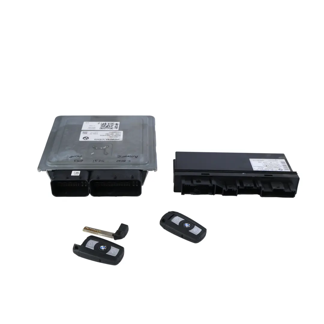 BMW E60 E61 LCI 523I N53 190 KM Sterowanik Silnika Kit DME Automat - SKU 7583332-7 - Numer Części 7583332