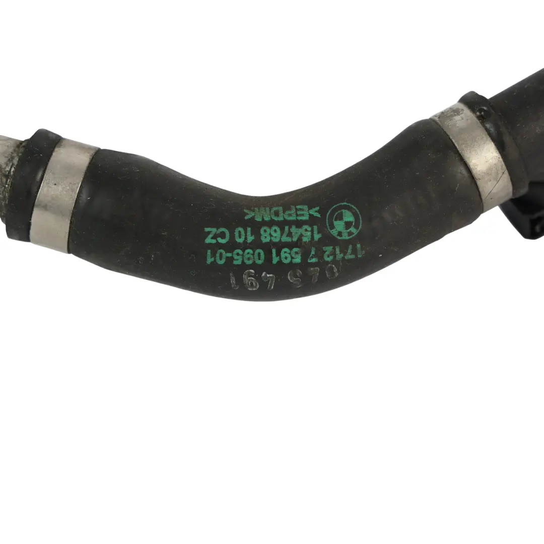 Acqua Refrigerante Tubo Flessibile Linea N74 Benzina per BMW F01 F02 F03 con numero di parte 7591095 BMW F01 F02 F03 Acqua Refrigerante Tubo Flessibile Linea N74 Benzina - SKU 7591095 - Numero di parte 7591095