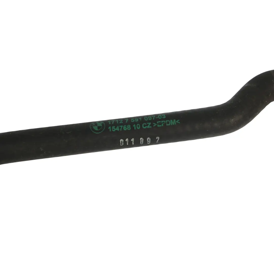 BMW F01 F02 F03 Tuyau Liquide Refroidissement Vase Expansion N74 Essence - SKU 7591097 - Numéro de pièce 7591097