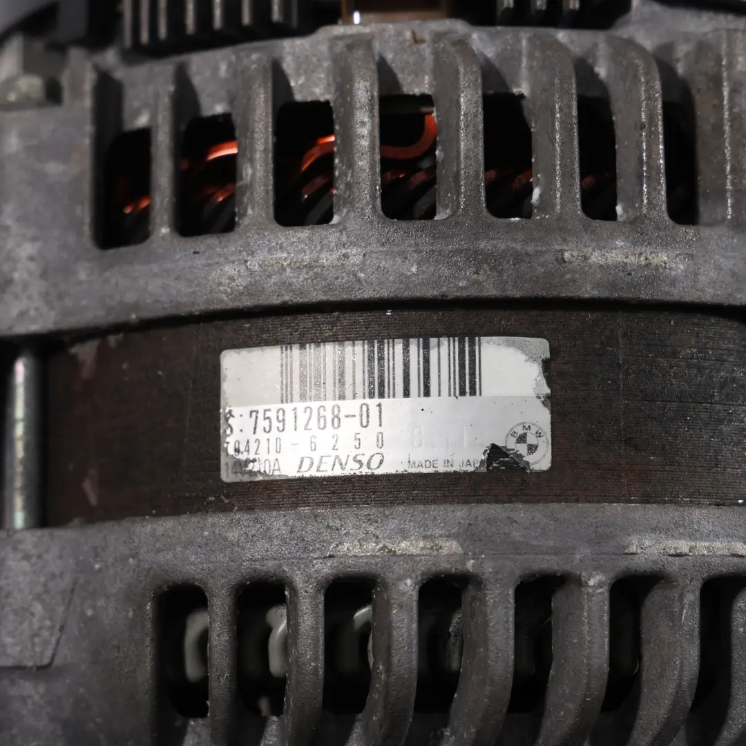BMW X3 F25 Alternator Prądnica 210A 28ix N52N - SKU 7591268 - Numer Części 7591268