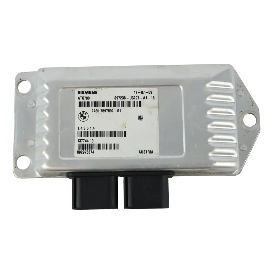 Transfer Box Control Unit Module ECU to BMW X5 E70 X6 E71 with Part number 7597892 BMW X5 E70 X6 E71 Transfer Box Control Unit Module ECU - SKU 7597892 - Part number 7597892