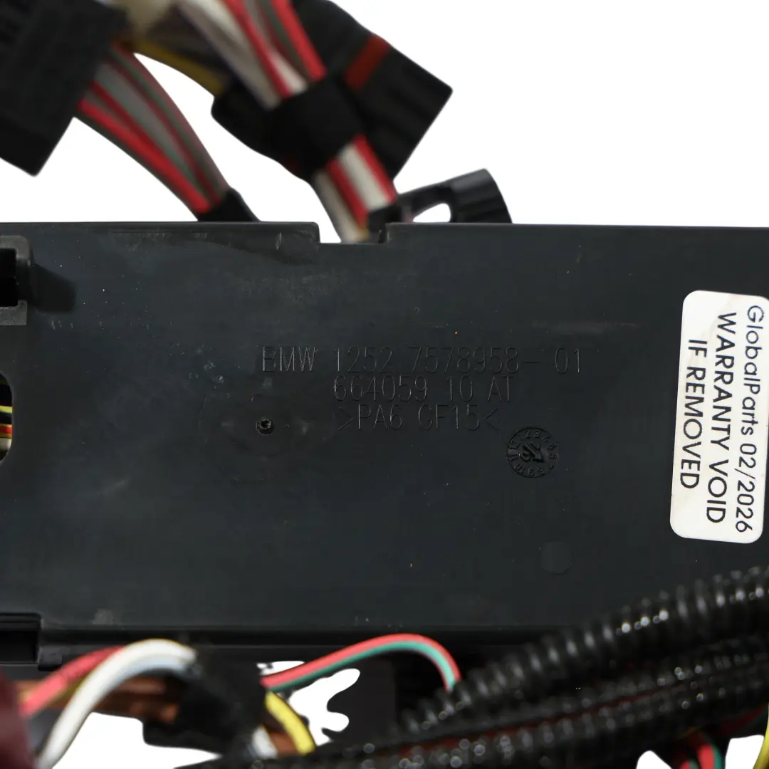 N53 Mazo De Cables Del Motor Cable Loom para BMW F10 F11 523I 528I 530I con número de pieza 7599854 BMW F10 F11 523I 528I 530I N53 Mazo De Cables Del Motor Cable Loom - SKU 7599854 - Número de pieza 7599854