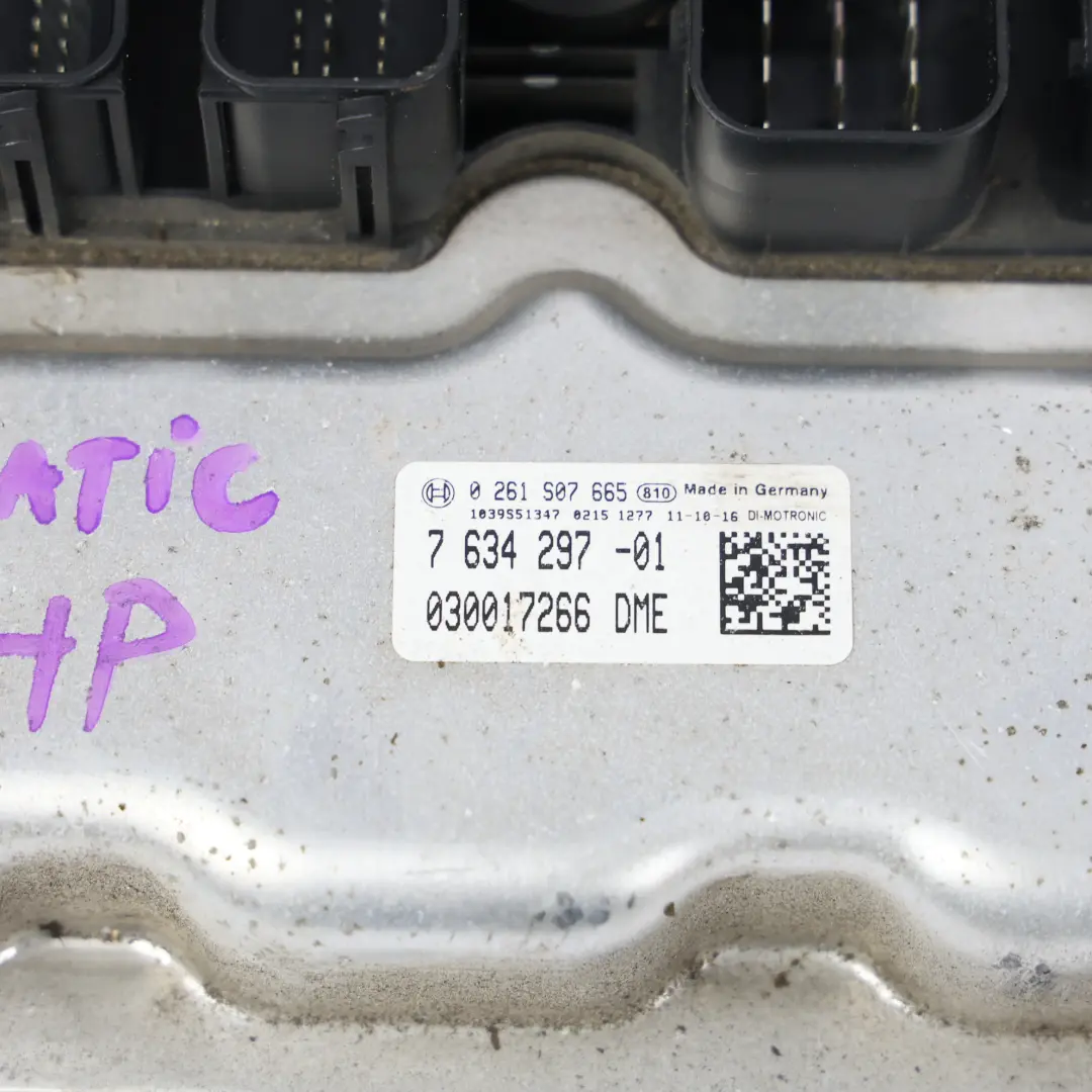 BMW F20 F30 116i 316i N13 136PS Motor Steuerung ECU Kit DME Automatik - SKU 7634297-3 - Teilenummer 7634297