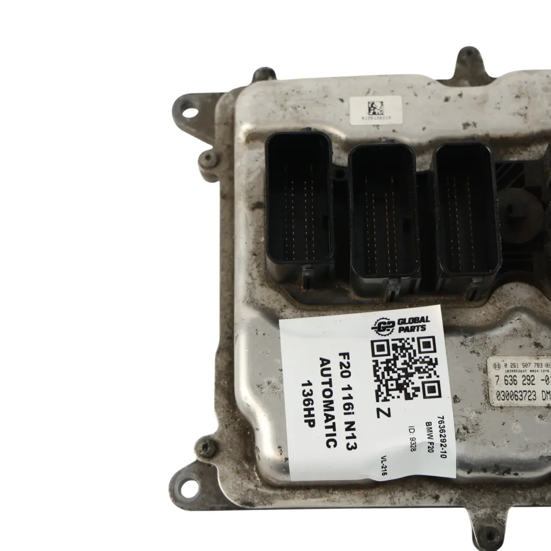 136CH Kit Calculateur Gestion Moteur DME 7636292 Automatique pour BMW F20 116i N13 à propos du numéro de pièce 8638198 BMW F20 116i N13 136CH Kit Calculateur Gestion Moteur DME 7636292 Automatique - SKU 7636292-10 - Numéro de pièce 8638198