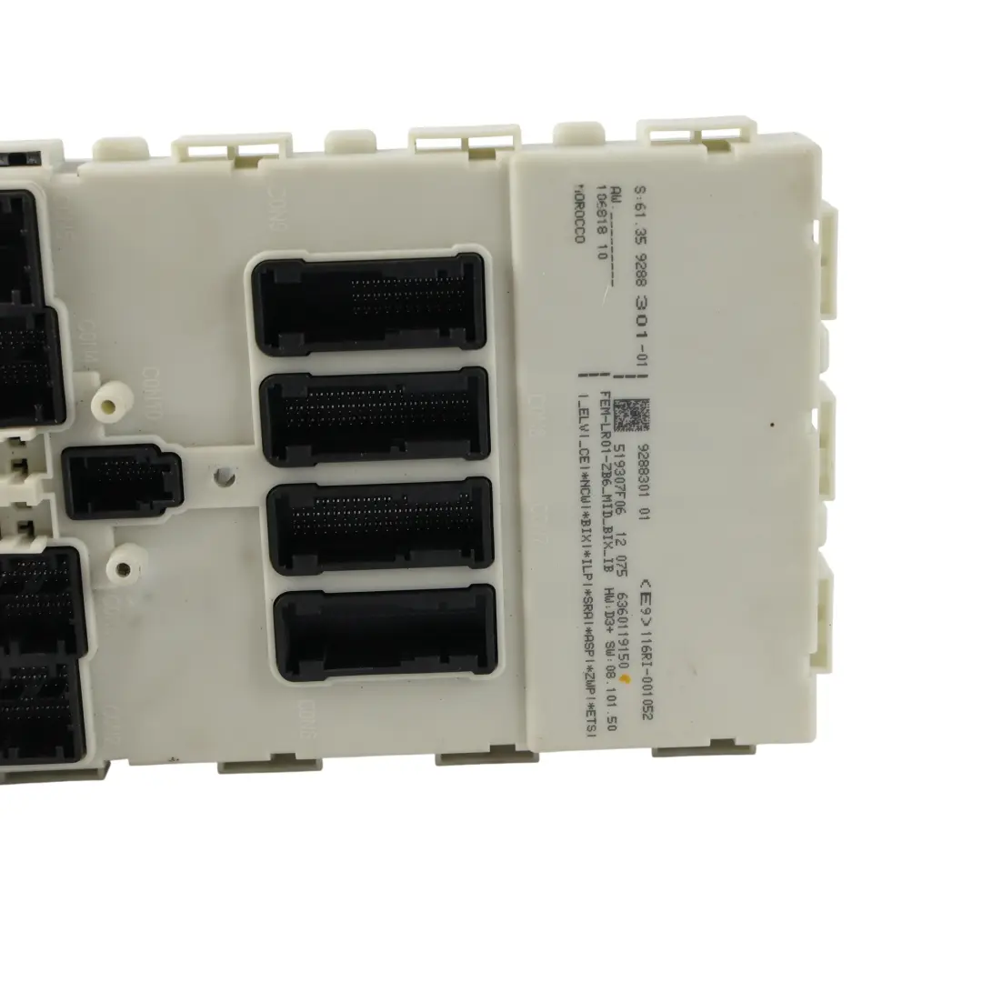 BMW F20 116i N13 136HP Engine Control Module ECU Kit DME 7636292 Automatic - SKU 7636292-10 - Part number 8638198