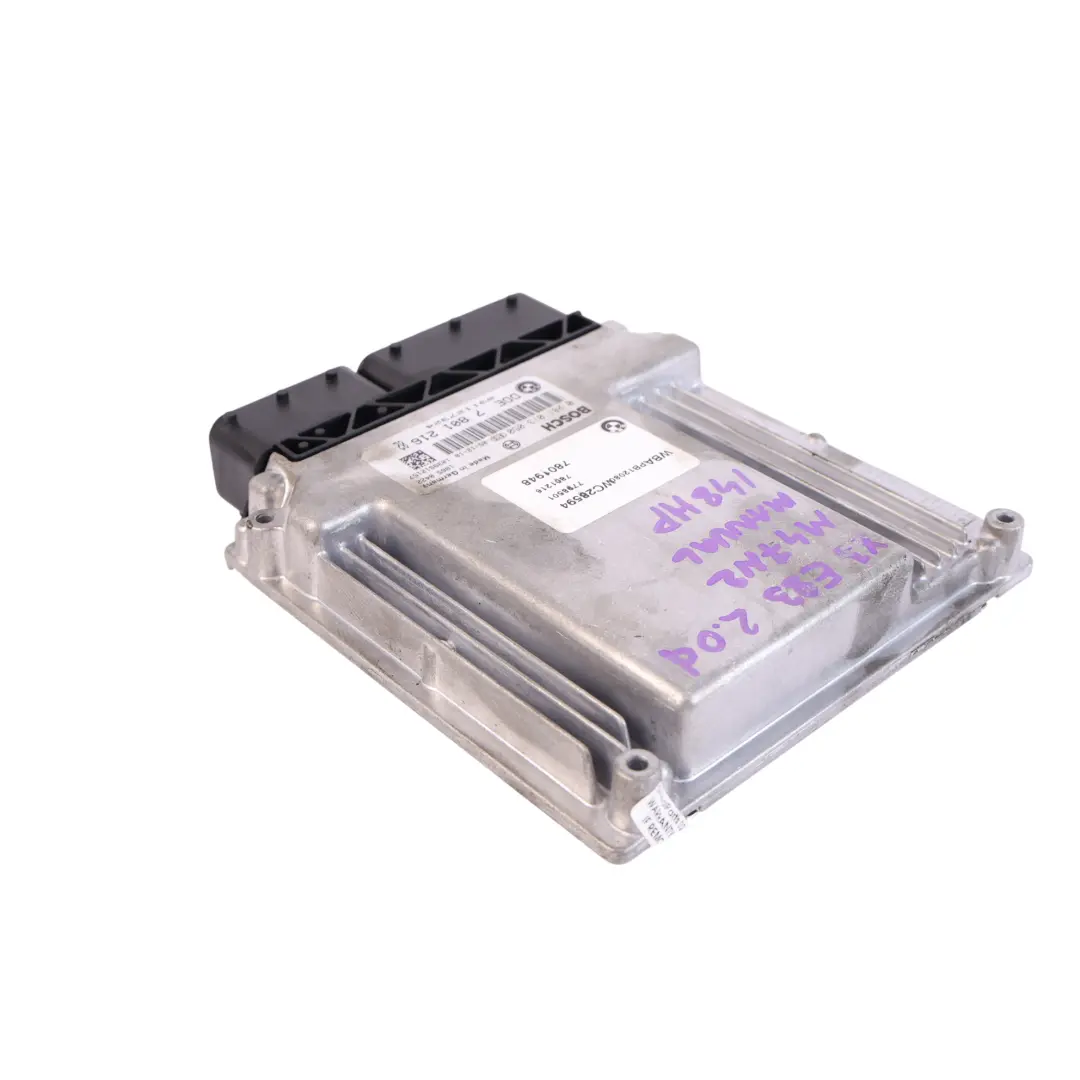 150HP M47N2 Motore Diesel Controllo ECU DDE Kit Manuale per BMW X3 E83 2.0D con numero di parte 7801216 BMW X3 E83 2.0D 150HP M47N2 Motore Diesel Controllo ECU DDE Kit Manuale - SKU 7801216-1 - Numero di parte 7801216