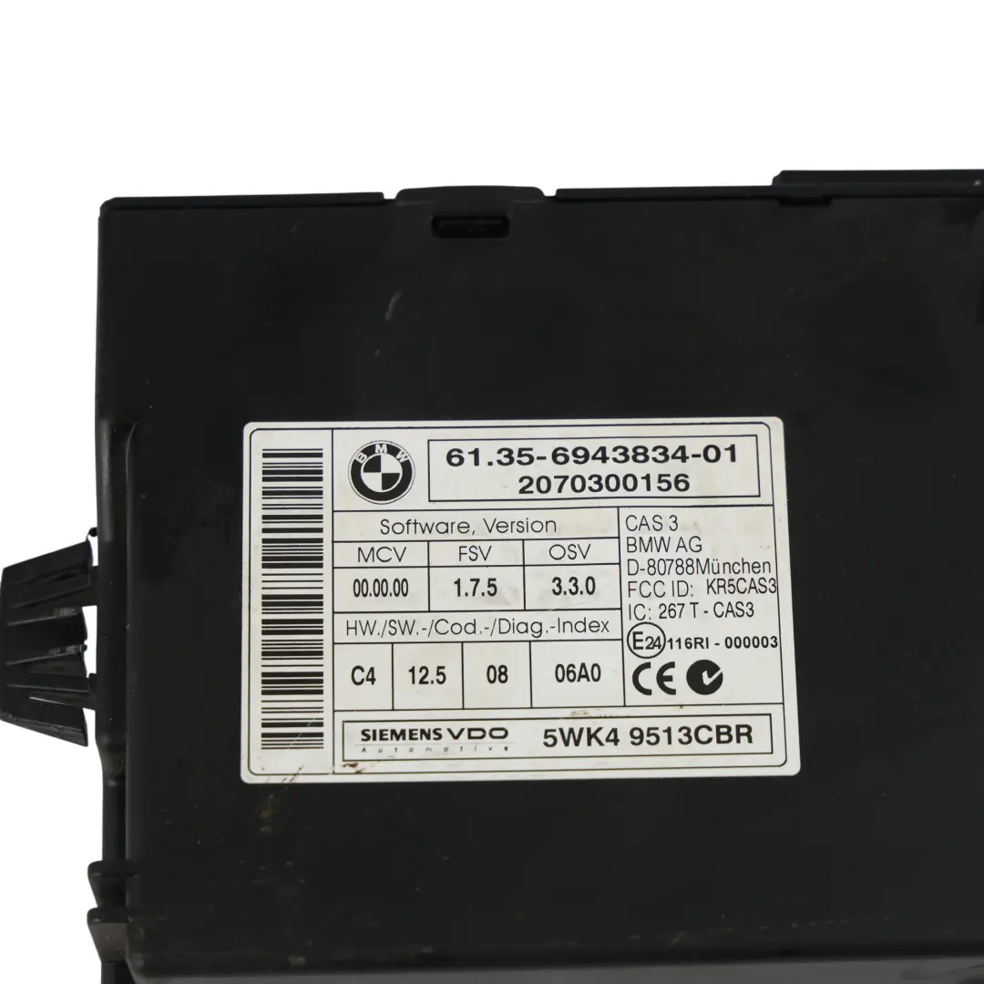 BMW E60 E90 330d 530d M57N2 231PS Motor Steuer Gerät Kit DDE Manuelles - SKU 7803369-2 - Teilenummer 7803369