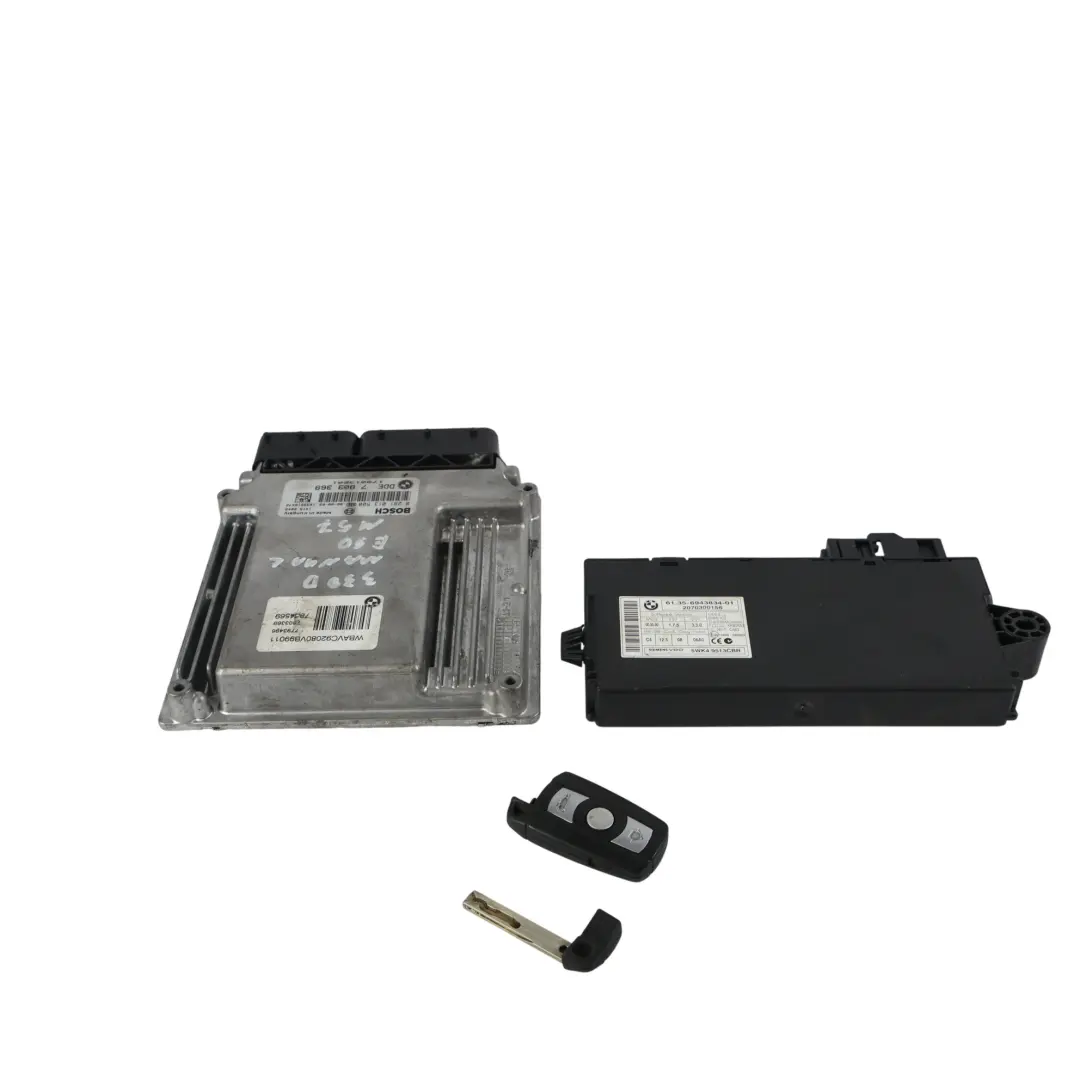 BMW E60 E90 330d 530d M57N2 231PS Motor Steuer Gerät Kit DDE Manuelles - SKU 7803369-2 - Teilenummer 7803369