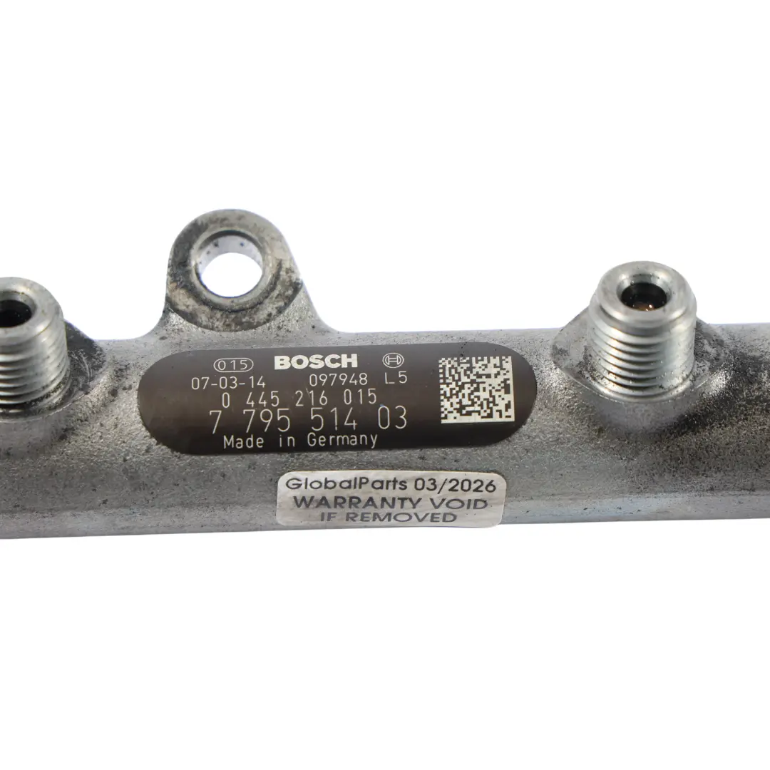 BMW E60 E90 E91 X5 E70 X3 E83 Rampe D'Injection Haute Pression M57N2 - SKU 7805727-3 - Numéro de pièce 7805727