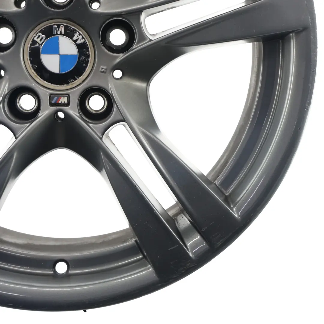Alloy Rim 18" 8J ET:30 M Double Spoke 355 to BMW X1 E84 Wheel with Part number 7842636 BMW X1 E84 Wheel Alloy Rim 18" 8J ET:30 M Double Spoke 355 - SKU 7842636-7 - Part number 7842636