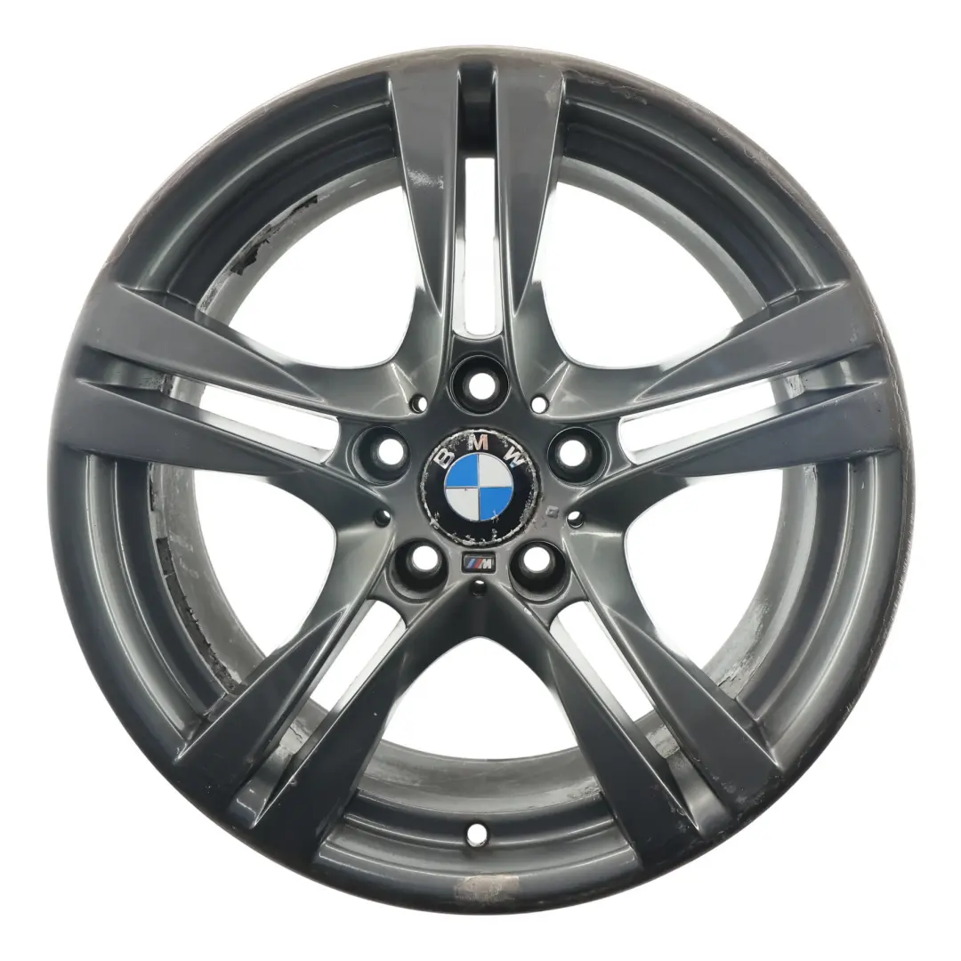 Szara Felga Aluminiowa 18" 8J ET:30 M Double Spoke 355 do BMW X1 E84 o numerze 7842636 BMW X1 E84 Szara Felga Aluminiowa 18" 8J ET:30 M Double Spoke 355 - SKU 7842636-8 - Numer Części 7842636