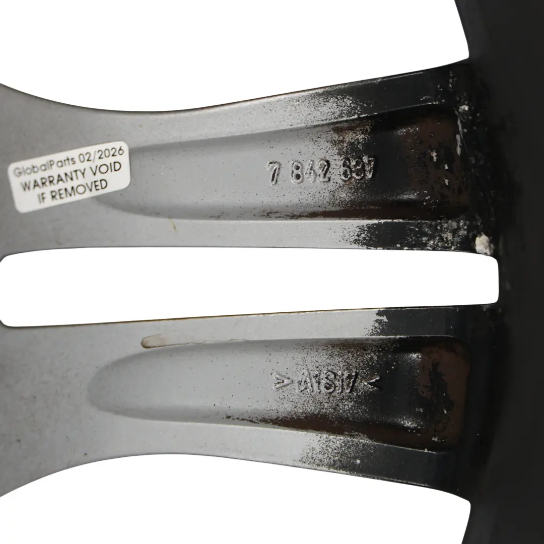 BMW X1 E84 Cerchio Lega Grigio Posteriore 18" M Styling 355 9J ET:41 - SKU 7842637-10 - Numero di parte 7842637