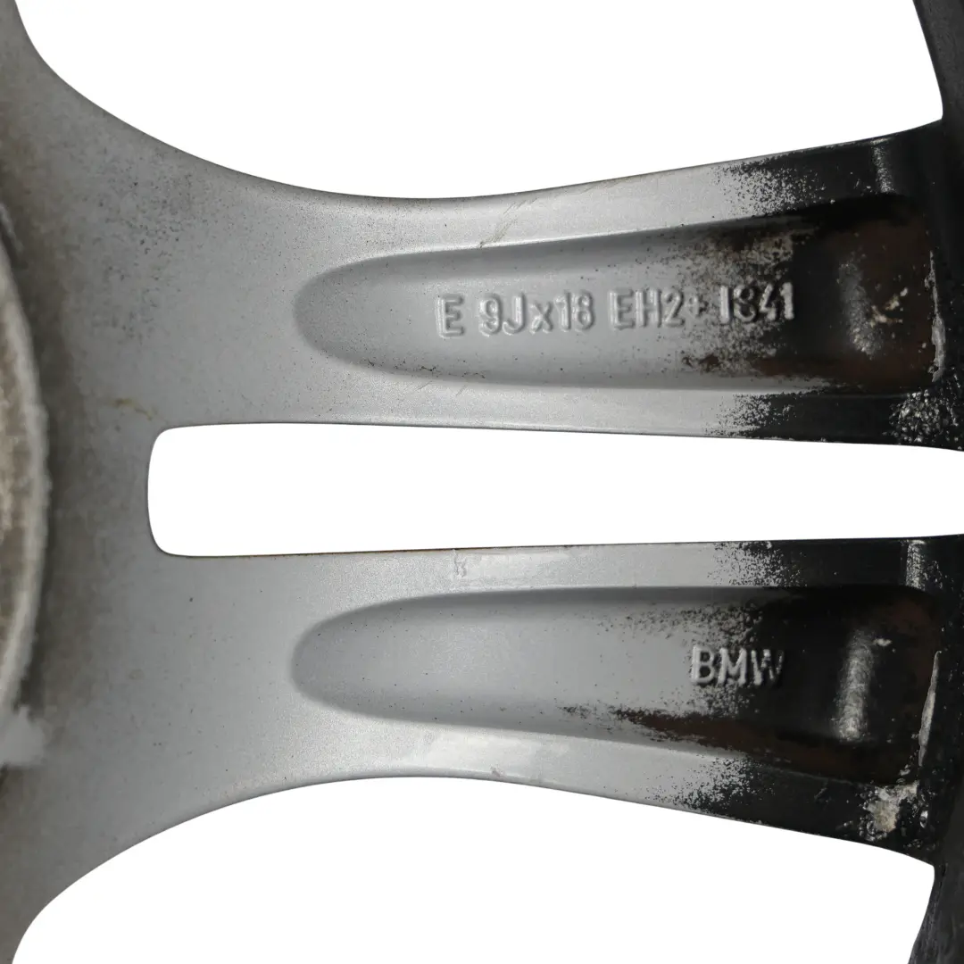 Grey Wheel Alloy Rim 18" M Double Spoke 355 9J ET:41 to BMW X1 E84 Rear with Part number 7842637 BMW X1 E84 Rear Grey Wheel Alloy Rim 18" M Double Spoke 355 9J ET:41 - SKU 7842637-10 - Part number 7842637