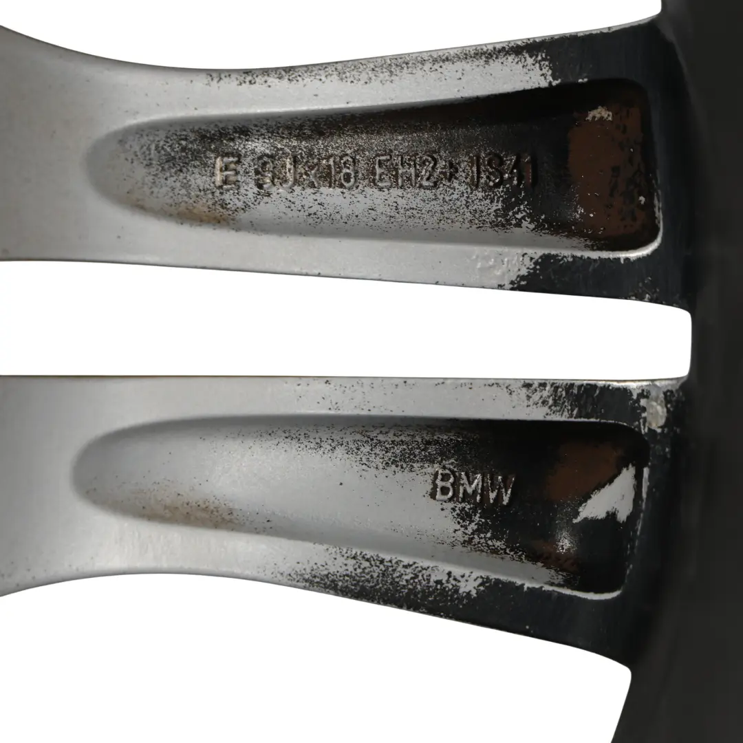 Hinterrad Grau Felge 18" 9J ET:41 M Doppelspeiche 355 für BMW X1 E84 mit Teilenummer 7842637 BMW X1 E84 Hinterrad Grau Felge 18" 9J ET:41 M Doppelspeiche 355 - SKU 7842637-9 - Teilenummer 7842637