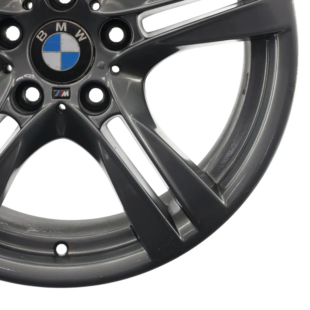 BMW X1 E84 Tylna Szara Felga Aluminiowa 18" 9J ET:41 M Styling 355 - SKU 7842637-9 - Numer Części 7842637