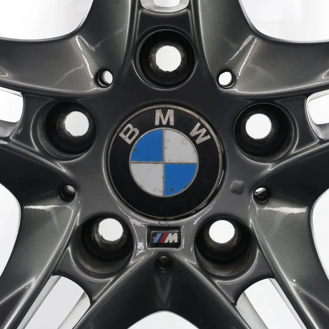 BMW X1 E84 Hinterrad Grau Felge 18" 9J ET:41 M Doppelspeiche 355 - SKU 7842637-9 - Teilenummer 7842637