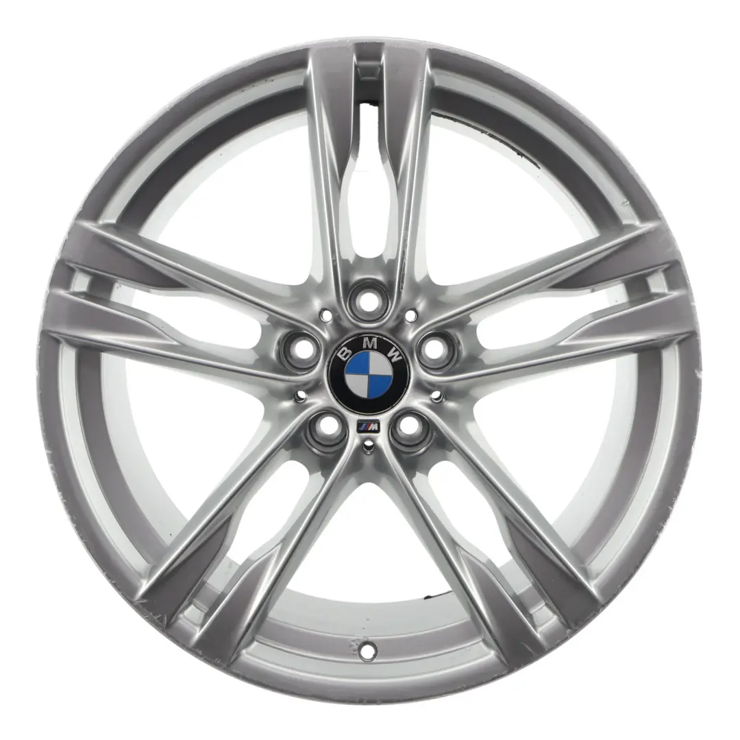 BMW F06 Silver Front Wheel Alloy Rim 20" ET:33 8.5J M Double Spoke 373 - SKU 7843715-2 - Part number 7843715