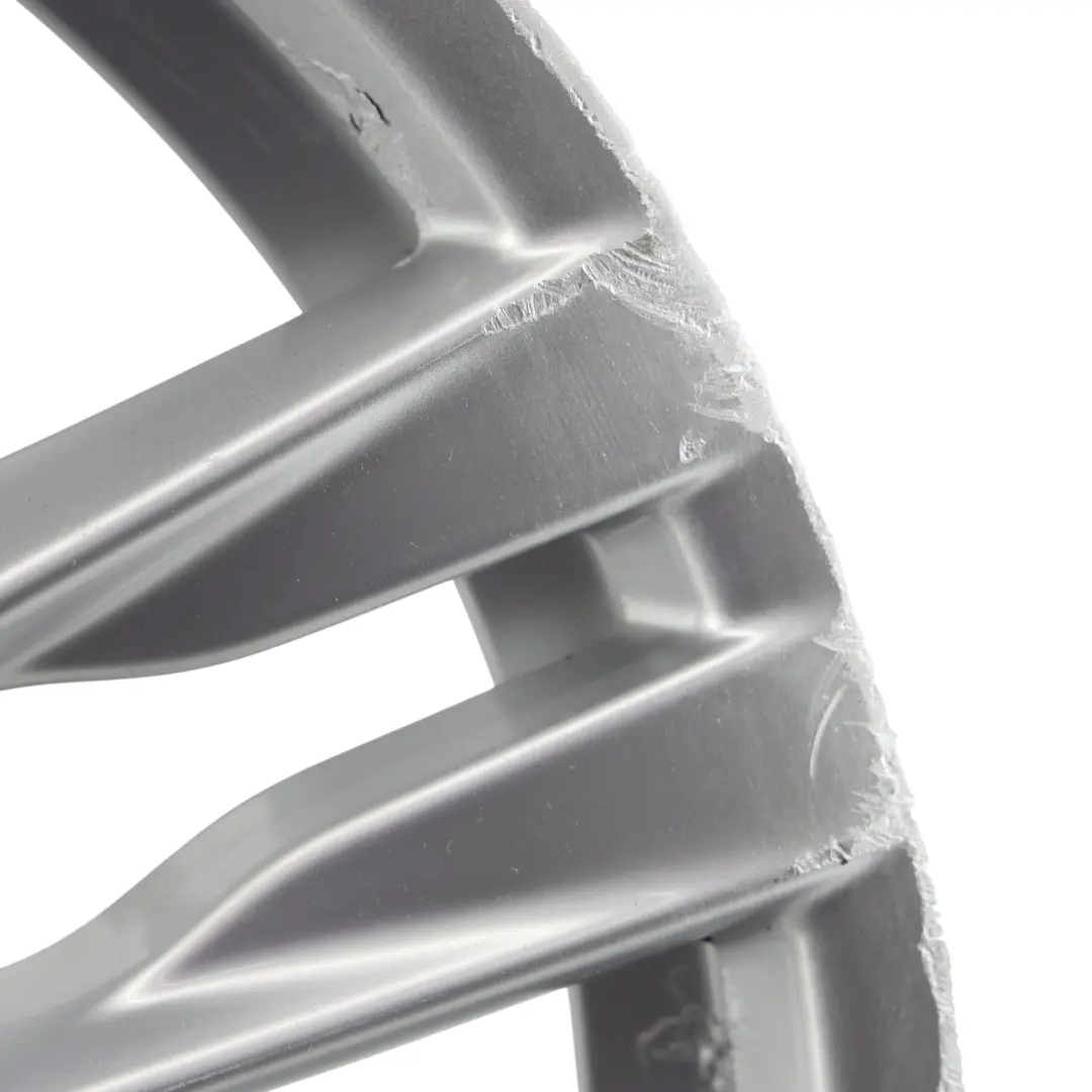 Alloy Rim 20" ET:44 9J M Double Spoke 373 to BMW F06 F12 Silver Rear Wheel with Part number 7843716 BMW F06 F12 Silver Rear Wheel Alloy Rim 20" ET:44 9J M Double Spoke 373 - SKU 7843716-3 - Part number 7843716