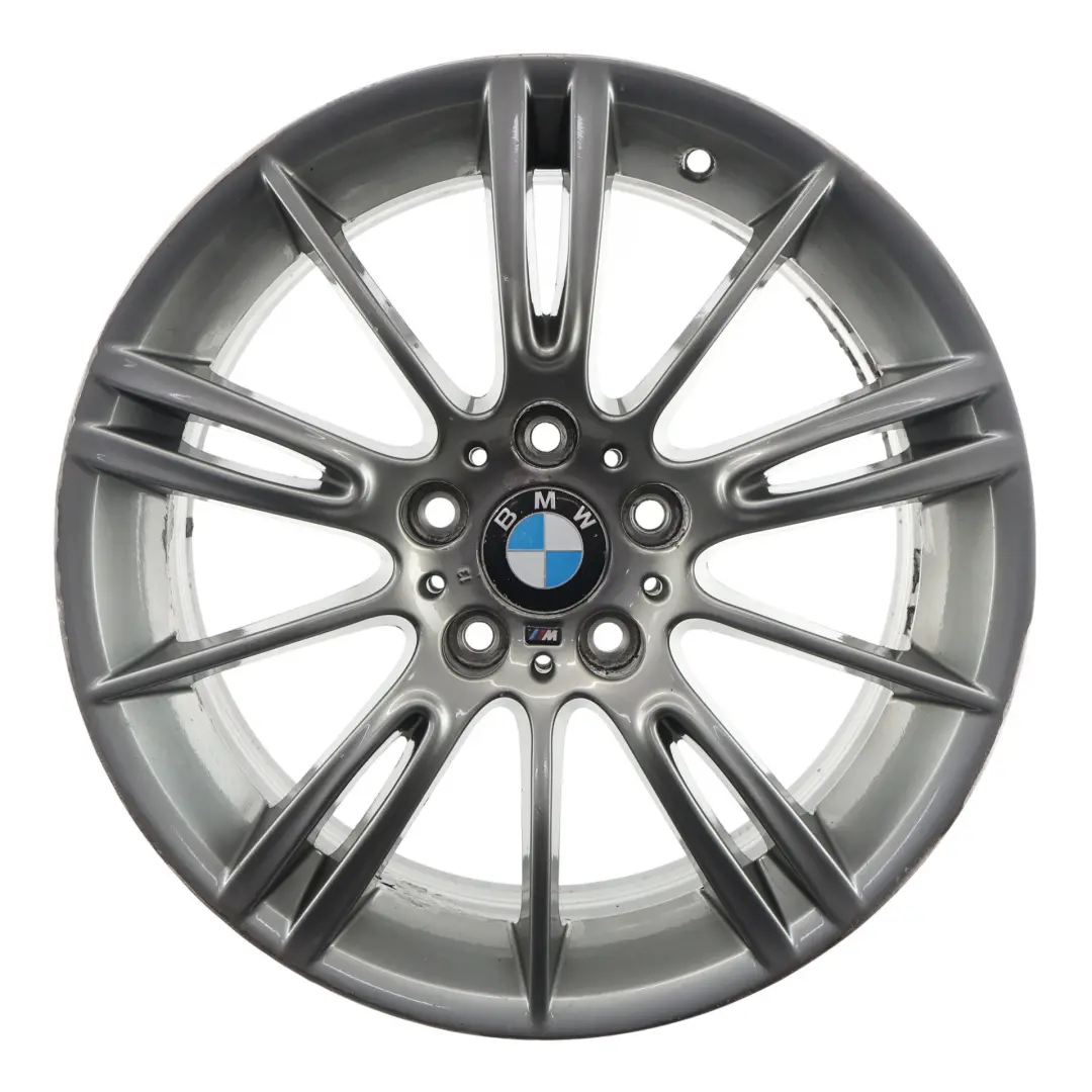 Ferricgrey Alloy Wheel Rim 18" ET:34 8J M Spider Spoke 193 to BMW E90 E91 E92 with Part number 7843839 BMW E90 E91 E92 Ferricgrey Alloy Wheel Rim 18" ET:34 8J M Spider Spoke 193 - SKU 7843839-1 - Part number 7843839