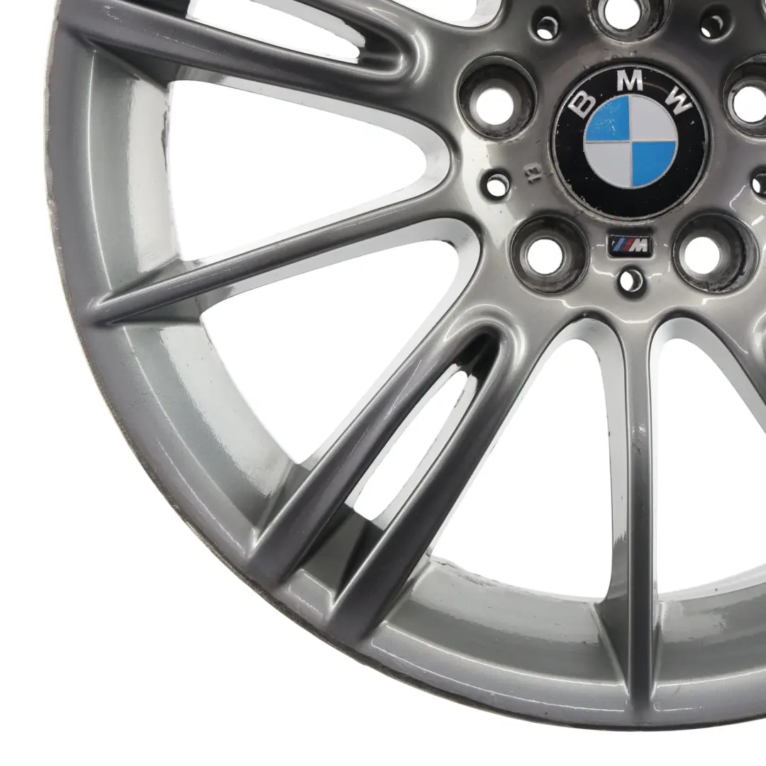 BMW E90 E91 E92 Ferricgrey Leicht Metall Felge 18" ET:34 8J M Spider Speiche 193 - SKU 7843839-1 - Teilenummer 7843839