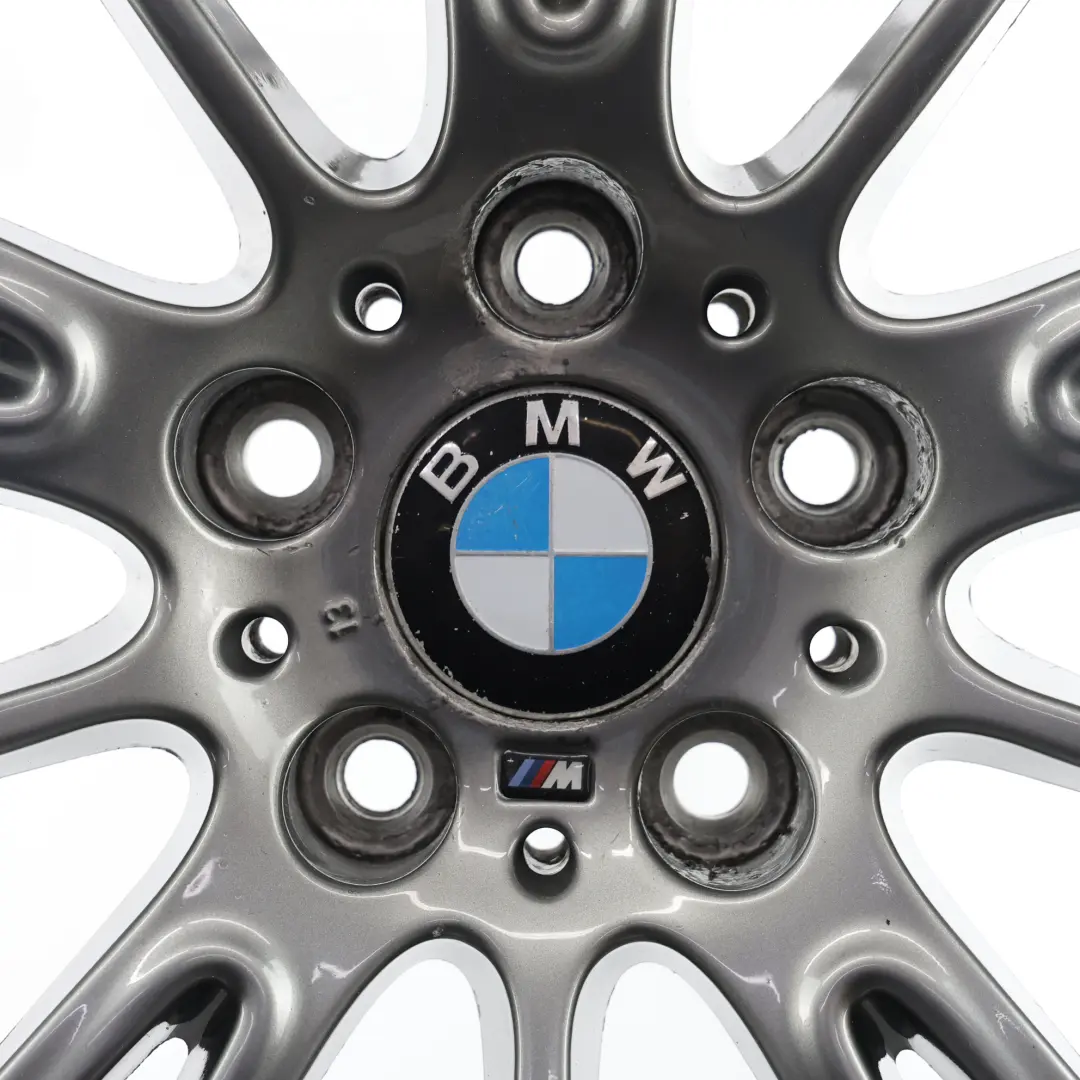 BMW E90 E91 E92 Ferricgrey Alloy Wheel Rim 18" ET:34 8J M Spider Spoke 193 - SKU 7843839-1 - Part number 7843839