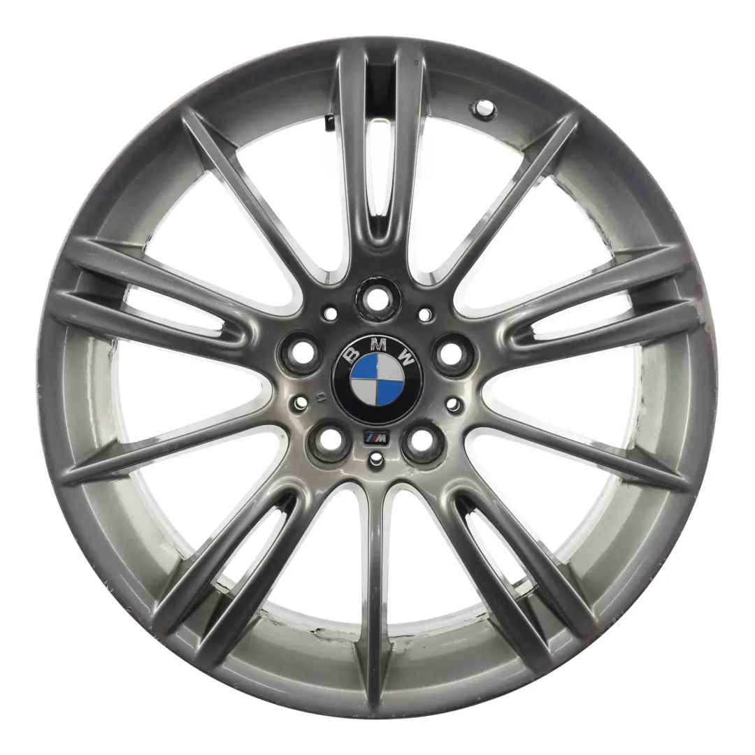 BMW E90 E91 Ferricgrey Jante Roue Avant Alliage 18" ET:34 8J M Spider Spoke 193 - SKU 7843839-2 - Numéro de pièce 7843839